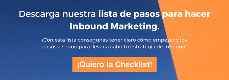 Descarga nuestra lista de pasos para hacer inbound marketing